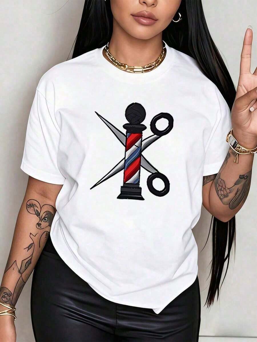 Men T-Shirts - 黑色 - 查看 1