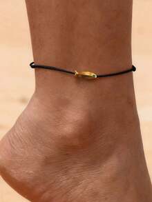 Beach-Style Lucky Carp Ankle Chain, Simple And Versatile, Hand-Woven In Red, Small Fish-Shaped Ankle Cord - Fish Anklet - View 9
