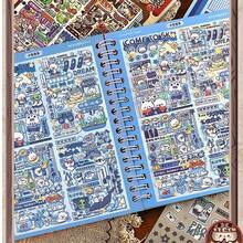 TilaDo Maximalist-Style Stickers-Includes 10 Die-Cut Matte Stickers And Layout Reference Examples. These Stylish, Pre-Cut Scene-Building Stickers Are Perfect For Decorating Journals And Planners. - Multicolor - View 8