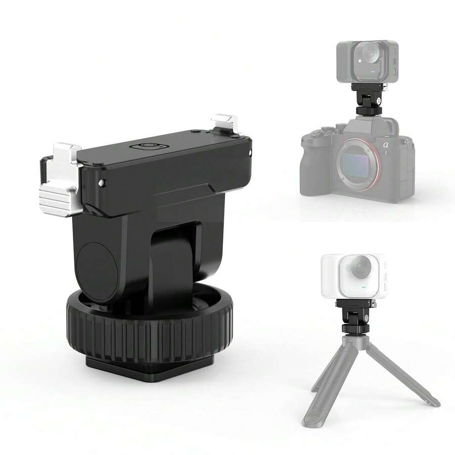 PULUZ 塑料磁吸快拆底座,適用於 Insta360 GO Ultra (黑色) - 查看 1