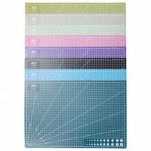 1 pieza Alfombrilla de corte multifuncional de escritorio de tamaño A3 con impresión a doble cara, color aleatorio, colorida, para manualidades DIY - 1 unidad, impresión a doble cara, colores aleatorios, tamaño A3. - Ver 3