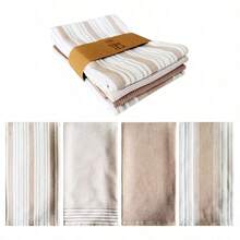 4-Piece Waffle Weave Kitchen Towel Set | Multiple Colors Available 100% Cotton, Super Absorbent, Quick-Drying And Soft. Durable Decorative Multi-Purpose Towels, Ideal As Tea Towels And Dish Cloths For Daily Household Cleaning. - Multicolor - View 17