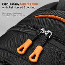 Backpack Men's Business Backpack, Large Capacity Men's And Women's Backpack, Travel Laptop Bag, Durable Hardware, And Comfortable Handheld Design. - Multicolor - View 4