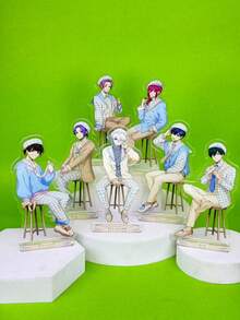 Blue Lock Sailor Series Acrylic Stand: Bee Fun, Rin Itoshi, Reo Mikage, Seishiro Nagi. Cute Character Display Stand, Manga Merchandise, Creative Gift, Craft, Office Supplies, Desktop Decoration, Girl Gift. - A - View 9