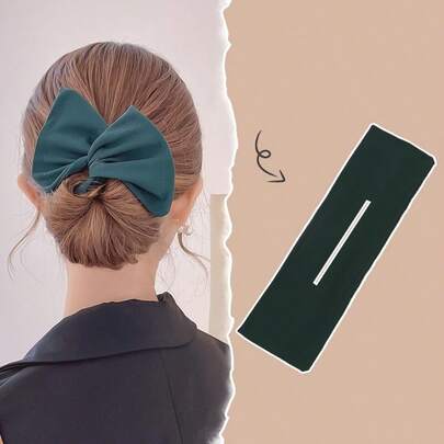Fashionable Slouchy Hair Curler Bun Styling Hair Tie Ponytail Hair Accessory For Women