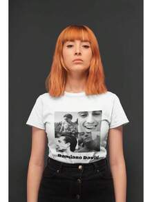 Damiano David-Shirt, Unisex Graphic Shirt For 2025, Casual Rock Shirt For Fans Of The Frontman, Everyday Clothing - Color 1 - View 4