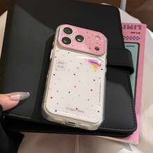 GUCADI Funda de teléfono estilo americano con polvo dorado transparente y cielo estrellado, pequeña estrella chapada, compatible con iPhone 17pm, 16, 14 transparente, graffiti personalizado Y2K con estrellas coloridas 15, protección de cobertura completa, personalizada, creativa, estilo geométrico, minimalista, fresca, estilo de bloques de color, nicho, estilo Ins. - Multicolor - Ver 10