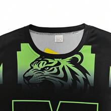 New Men's All-Season Off-Road Racing Cycling Apparel, Mountain Bike Riding Gear, Motorcycle Off-Road Suit Black Sports - Black - View 4