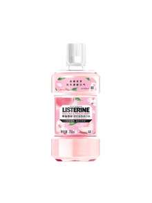 listerine 250ml/8.45 Fl Oz 零酒精櫻花桃子漱口水，無酒精溫和清新香氣，殺滅口臭細菌，溫和清潔清新，幫助維持牙齦健康，日常口腔護理，節日禮物，母親節禮物 - 櫻花蜜桃 - 查看 12