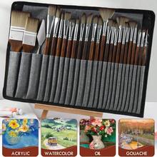Dom Delfim 24支畫筆 + 1個畫筆收納袋 + 1把調色盤刀 - B - 查看 7