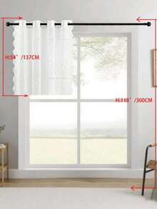 1pc/2pcs Bohemian Sheer Curtains, Light Filtering Tassel Drapes For Living Room Bedroom, Elegant Window Treatment, Flowy Fringe Design, Soft Breeze Decor, Privacy Semi-Transparent, Farmhouse Vintage Style, Easy Hang Gift - White - View 19
