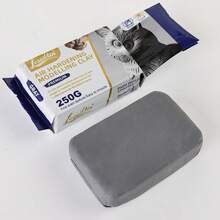 Xin Bowen 1 pieza, 250/500/1000G Arcilla de piedra de secado al aire moldeable para esculpir y recubrir - Textura fina y fácil de alisar, arcilla de modelado de secado al aire introductoria - Arcilla de modelado para esculpir y talla grande (Blanco/Terracota/Gris) - Blanco - Ver 11