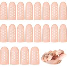 Home Use Toe Caps, Perforated Breathable Toe And Finger Protective Covers, Practical Design, Made Of High-Quality Soft Silicone Material, Suitable For All Seasons, Unisex, Suitable For Work Protection, Anti-Friction, Anti-Slip, Daily Necessity. (2pcs/Pack) - A - View 6