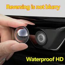 2pcs High Definition Scratch-Resistant Wear-Resistant Adhesive-Backed Non-Destructive Installation Car Camera Protective Cover, Dash Cam Reverse Camera Lens Protector, 360° Panoramic Image Protection, Dust-Proof And Collision-Proof - 2-pack - View 9