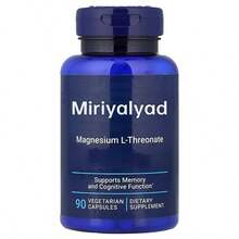 MIRIYALYAD ‑Mag Magnesium L‑Threonate Capsules, 90 Vegetarian Capsules, Dietary Supplement For Memory & Cognitive Function Support - 1PCS - View 6