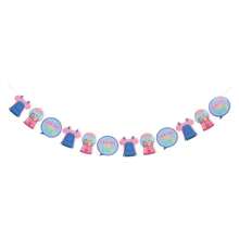 1 Set Bubble Gum Birthday Banner, 3 Styles 4 Pieces Each, Can You Give An Example? - Enlightened Teacher Birthday Party Decoration, Party Backdrop Decoration Supplies - View 1