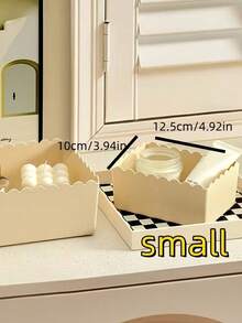 Cherry Storage Box, Cherry Storage Box, Cosmetic Organizer, Student Desk Stationery Organizer, Home Miscellaneous Storage Basket, Suitable For Home, Office, Kitchen, Bedroom Vanity, Daily Essentials, Suitable For Home, Restaurant, Living Room Decoration, Vanity, Durable Plastic, Wedding Bride Gift, Mother's Day Gift, Birthday Gift, Holiday Souvenir, Back To School Gift, Graduation Gift - Multicolor - View 9