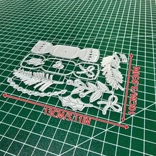 1 buah Cetakan Pemotong Logam Dekoratif Permen, Cocok untuk Scrapbooking dan Kerajinan Tangan, Templat Embossing DIY, dan Membuat Kartu Buatan Tangan dan Kartu Hadiah. - permen - View 6