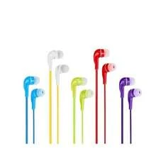 Kit 2 / 3/ 5/10 Fone de Ouvido com Fio Colorido Stereo Headphone - Visão 6