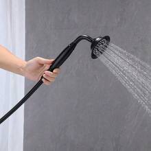 Freestanding Tub Filler Bathtub Faucet Matte Black With Hand Held Shower Floor-Mount-XY469913 - 1 - View 4