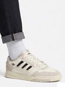 Adidas Originals Drop Step 2.0 舒适简约百搭低帮休闲运动鞋，乳白色 - 乳白色 - 查看 2