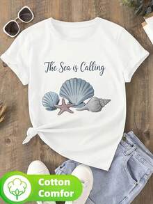 Women T-Shirts - 白色 - 查看 1
