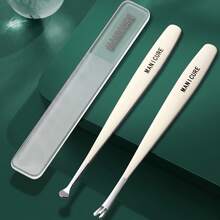 Professional Manicure Set Stainless Steel Nail Clipper Set With Travel Storage Box - Brown - View 5
