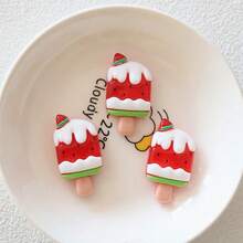 5/10/15pcs Cartoon Ice Cream Fridge Magnets, Cute Refrigerator Magnets, Suitable For Kitchen Decor And Home Decor, Whiteboard Magnets, Decorative Fridge Magnets, Best Gift For Birthday, Graduation, Christmas - Multicolor - View 8