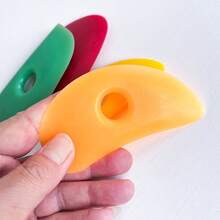 1/3/4/7/10Pcs Pottery Clay Silicone Scrapers, Soft Rubber Smoothing & Shaping Tools For Pottery Wheel Sculpting, Multi-Style Clay Modelling Tools - Multicolor - View 9