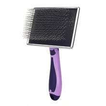 Pet Grooming Long Pin Brush - Features Extra-Long Stainless Steel Pins For Brushing Qut Tangles And Knots, Suitable For Wiry, Long, And Thick Coats On Medium To Large Dog Breeds. - View 12