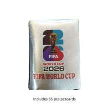 2026 FIFA 世界盃新足球球星卡 世界盃歐洲聯賽周邊球星卡 英文金箔卡 55張 - 彩色 - 查看 10