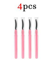 6/4/2pcs Silicone Eyelash Comb With Transparent Dust Cover, Portable Silicone Comb For Eyelashes And Eyebrows, Mascara Brush, Eyelash Auxiliary Tool, Eyelash Tool - Multicolor - View 9