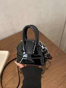 1pc Mini Handbag, Adjustable Shoulder Strap, Suitable For Daily Outings, Shopping, Compact And Convenient, Travel, Can Easily Hold Daily Essentials, Versatile Item, Suitable For Various Styles And Occasions, Highly Adaptable - Multicolor - View 6