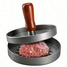 1pc Non-Stick Burger Patty Press Mold Burger Maker, With Detachable Bottom Plate, Suitable For Beef, Cheese, Vegetable Burgers, For Grilling - Multicolor - View 14
