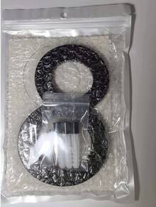 1 pieza Número de casa flotante de acero inoxidable de 6 pulgadas, placa de dirección metálica moderna de 152 mm #0-9, letrero de dirección para exteriores, número de casa metálico - Multicolor - Ver 24
