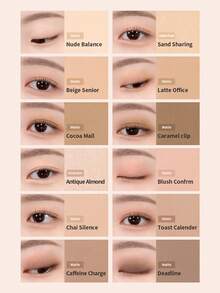 CLIO Pro Air 眼影盤 #08 Retro Latte 1 盤 7.2g，暖咖啡棕色啞光閃粉亮片全能眼影盤，輕盈不易掉粉、持久控腫，適合暖色調膚色秋季日常妝容 - 08 拿鐵復古 - 查看 3