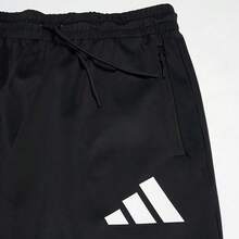 Adidas Men's Spring/Autumn Tapered Jogger Casual Sports Long Pants JL6041 - Black - View 2