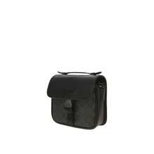 Coach Racer Series Men's Single Shoulder Crossbody Handbag With Old Pattern CBG13QBMI5 - 炭黑色/黑色CBG13QBMI5 - 查看 3