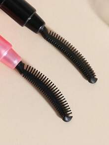 6/4/2pcs Silicone Eyelash Comb With Transparent Dust Cover, Portable Silicone Comb For Eyelashes And Eyebrows, Mascara Brush, Eyelash Auxiliary Tool, Eyelash Tool - Multicolor - View 4