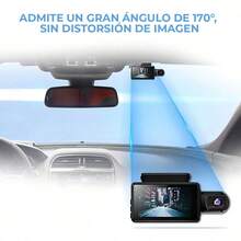 Ele-Gate 2-In-1 Dual Car Camera For Indoor And Outdoor Use, 1080p, Black - A - View 6