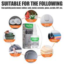 Multipurpose Ceramic Waterproof Transparent Glue (50g) Fast-Drying Universal Adhesive For Glass And Wood - A - View 4