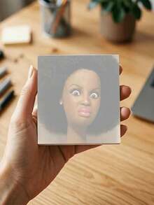 50 piezas de blocs de notas creativos y divertidos con muñecas enojadas, bloc de notas de humor para estudiantes y oficina, blocs de notas con expresiones de cabello rizado africano, adecuados para planificación diaria, regalo de broma hermoso y divertido, papelería para niños, papelería para estudiantes, suministros de oficina, adecuados para la temporada de regreso a la escuela, regalos de regreso a la escuela, regreso a la escuela - Multicolor - Ver 4