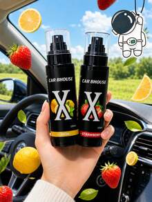 Car Air Freshener, Long-Lasting Odor Eliminating Air Purifying Scent Sachet, Cherry Scent, Suitable For Car, Closet, Bedroom, Home Closet, Creates New Car Smell, Suitable For Travel, Gym Locker, Mother's Day, Easter, Thanksgiving Housewarming Gift - Multi-fragrance - View 2