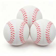 7CM Baseball Softball Hardball Training Balls Handmade Baseballs Hard&Soft Baseball Outdoor Practice Team Game - Multicolor - View 7