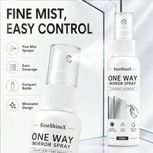 One-Way Mirror Privacy Spray, Anti-Peeping Spray For Car Windows And Home Glass, One-Way Visible Nano Protective Coating - White - View 8