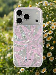 GIIPPA 1件粉色海星圖案設計手機殼，適用於Phone 17 Pro Max，相容於Phone 16 Pro Max、15 Pro Max、14 Pro Max，韓系高端時尚趣味手機殼，相容於11/12/13/14/15/16 Pro Max Plus，優雅設計適合男女使用，聖誕節、情人節、復活節、婚禮季和生日送給女友的完美禮物！ - 粉色 - 查看 9