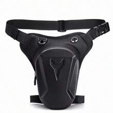 Motorcycle Leg Bag, Riding Bag, Motorcycle Crossbody Bag, Men's Waist Bag, Delivery Crossbody Bag, Riding Backpack, Outdoor Motorcycle Leg Bag - Black - View 1
