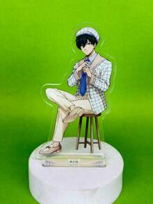 Blue Lock Sailor Series Acrylic Stand: Bee Fun, Rin Itoshi, Reo Mikage, Seishiro Nagi. Cute Character Display Stand, Manga Merchandise, Creative Gift, Craft, Office Supplies, Desktop Decoration, Girl Gift. - A - View 6