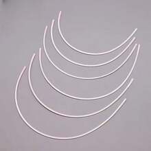 1 Pair Shaping Lacquer Underwires For Bra Making Supply Lingerie Shaper Bustier Bust Buxom - A - View 2