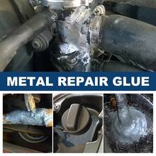 rayhong Metal Casting Glue, High Temperature Resistant Welding Glue For Metal Castings, Sand Holes, Air Pores, Cracks, Electric Welding Repair, Cast Iron Water Pipes, Radiators, Oil Tank Leaks, Welding Repair AB Glue - A - View 9